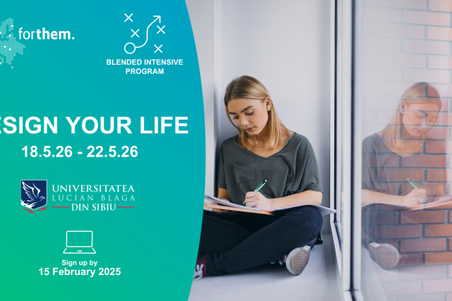 Blended Intensive Program “Design Your Life” at ULBS