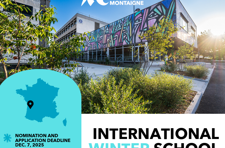 International Winter School at Bordeaux Montaigne University – Last Days to Apply!