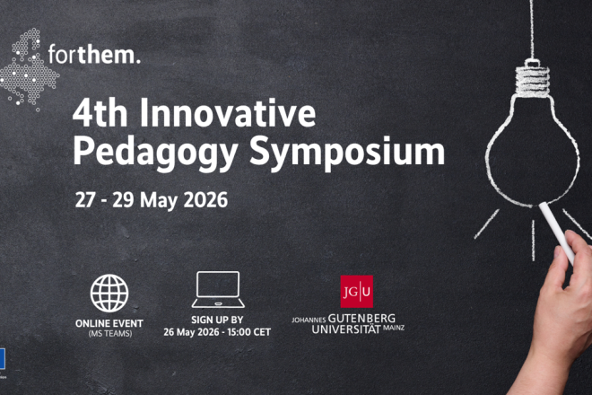 4th FORTHEM Innovative Pedagogy Symposium