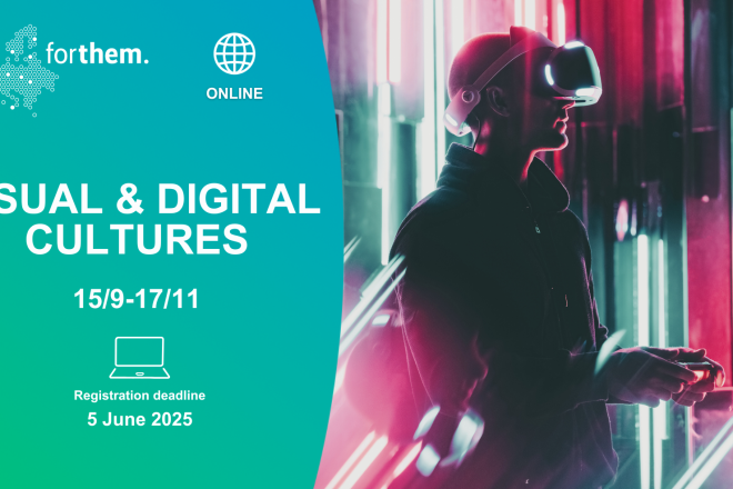 FORTHEM online course: Visual and Digital Cultures